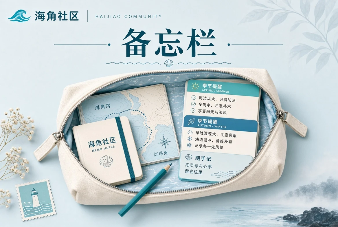 生活备忘与出行准备
